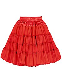 Petticoat Deluxe rouge 2 couches