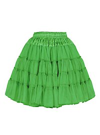 Petticoat Deluxe vert 2 couches