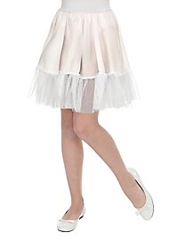 Petticoat for children long white