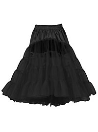 Petticoat longueur genou noir
