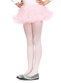 Petticoat per bambini corto rosa