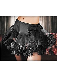 Petticoat schwarz kurz