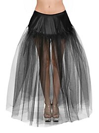 Petticoat lang schwarz