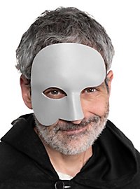 Phantom Hvid Venetiansk Lædermaske