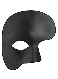 Phantom schwarz Venezianische Ledermaske