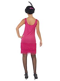 Pink flapper 20s dress