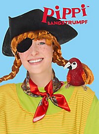 Pippi Calzelunghe, pappagallo Rosalinda, statuetta da spalla