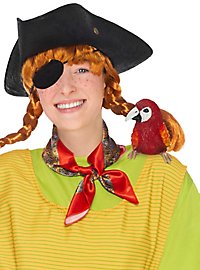Pippi Calzelunghe, pappagallo Rosalinda, statuetta da spalla