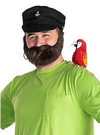 Pippi Langstrømpe Papegøje Rosalinda Skulderfigur