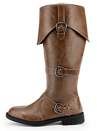 Pirat Støvler Deluxe Herrer Brune