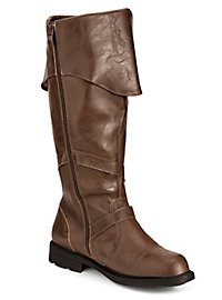 Pirat Støvler Deluxe Herrer Brune