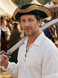 Pirat Trekantet Hat Sort