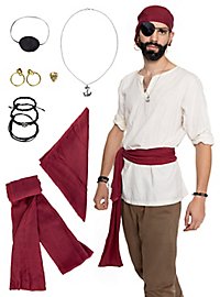 Pirat – Zubehör Set für Herren