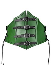 Pirate Queen Leather Corset black 