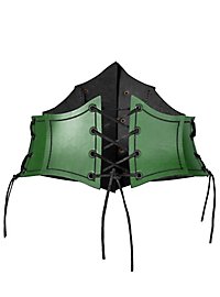 Pirate Queen Leather Corset black 