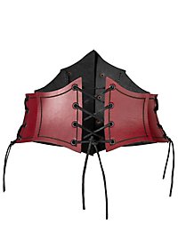 Pirate Queen Leather Corset black 