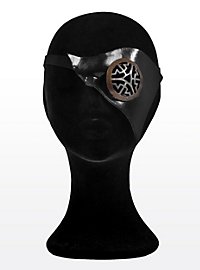 Cache-œil en cuir de pirate steampunk