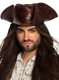 Piratenhut braun