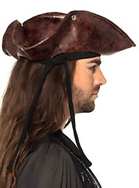 Piratenhut braun