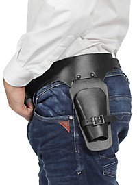 Pistol holster with belt black
