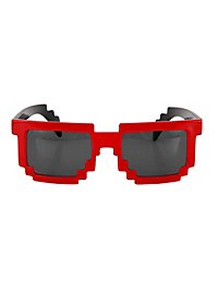 Pixel Glasses red