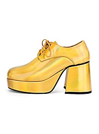 Plateau Schoenen Heren Goud