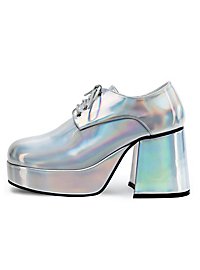 Plateau Schoenen Heren Zilver