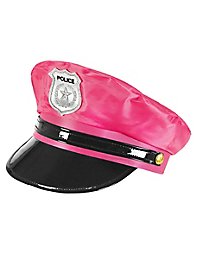 Police cap neon pink