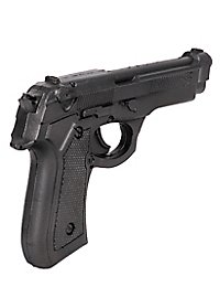 Police pistol made of soft plastic