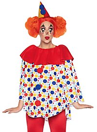 Poncho da clown con cappello