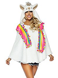 Poncho de lama décontracté
