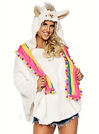 Poncho di lama casual