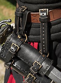 Portaespadas Doble Negro - Rorik