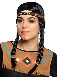 Prairie American Indian Wig Women