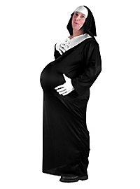 Pregnant Nun Mens Costume