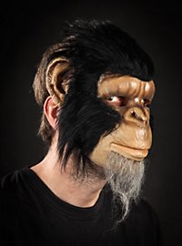 Primat Affenmaske aus Latex
