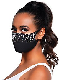 Priya Mundschutz Maske mit Strass