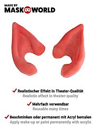 Prothèses en latex oreilles de diable