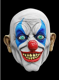 Psycho Clown Maske des Grauens aus Latex
