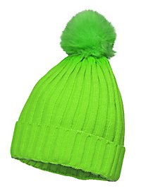 Pudelmütze in Neonfarben