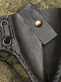 Pugnale da pugno - Fortezza del Ferro con fodero in pelle