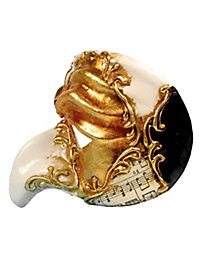 Pulcinella scacchi musica - Venezianische Maske