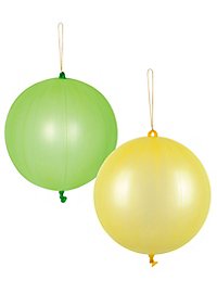 Punchballon neon 2 stuks