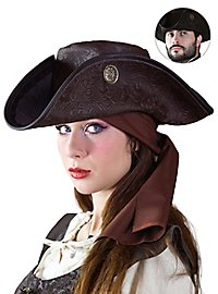 Pyntet Trekantet Hat - Tre Dubloner