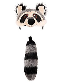 Raccoon accessory set