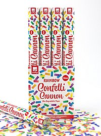 Rainbow confetti cannon - biodegradable