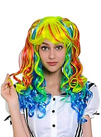 Rainbow Manga Wig