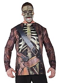 Realistic Pirate Skeleton Shirt