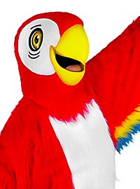 Red Macaw Mascot