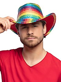 Regenbogen Cowboyhut